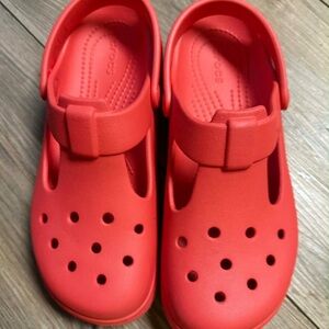 CROCS Kids Bright Red Sandals